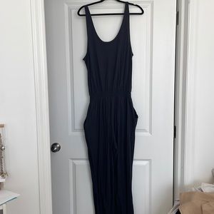 Charcoal lounge jumpsuit